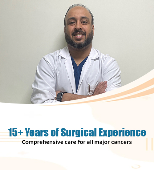 dr belal during thoracic surgery at medanta medicity